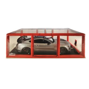 CarCapsule 18′ Red Scorcher Series Showcase Indoor w/Road Emblazoned Floor includes Intellicharger/L - view 4