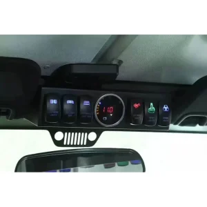 Race Sport 6-Switch LED Logo Rocker Panel with Voltage Gauge (1006815) - view 3