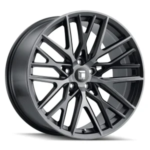 Touren TR91 3291 Matte Black Bruised with Dark Tint Wheels