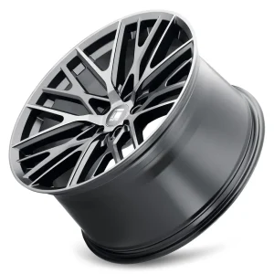 Touren TR91 3291 Matte Black Bruised with Dark Tint Wheels - view 3