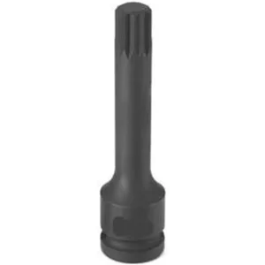 Grey Pneumatic M8 Triple Square Tamper-Proof Impact Plug Socket 1/2″ Drive (21084ST)