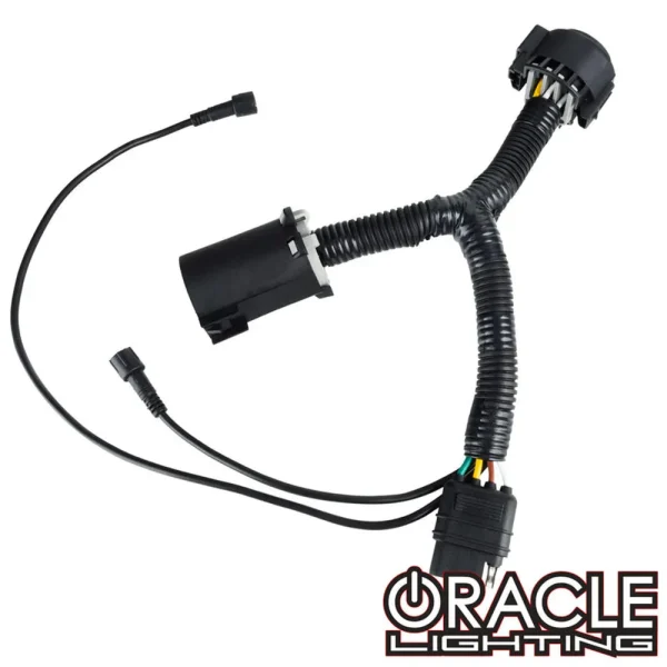 Oracle Lighting 7 Pin Trailer Wiring T-Harness Adapter Plug (6113-504)
