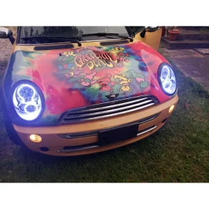 Oracle Lighting 2005-2008 Mini Cooper LED Headlight Halo Kit (2431-001, 2431-002, 2431-007, 2431-330, 2431-333, 2431-...