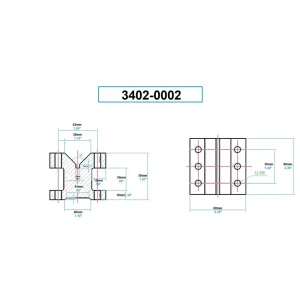 HHIP 2-3/8 L X 2-3/8 W X 2 H PRECISION V-BLOCK & CLAMP SET (3402-0002) - view 4