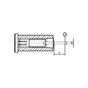 HHIP 7 PIECE 1/8-3/4″ X 8THS PLUS 3/16″ R8 COLLET SET (3900-0010) - view 2