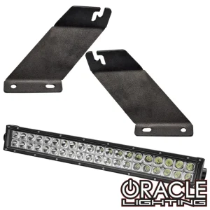Oracle Lighting Jeep JK Hood Mounting Brackets SM + LED Light Combo (2143-504)