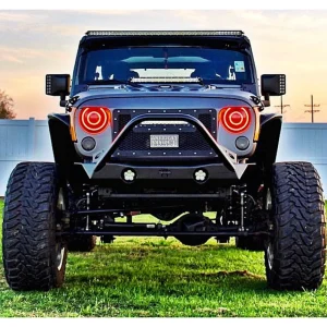 Oracle Lighting Jeep JK Hood Mounting Brackets SM + LED Light Combo (2143-504) - view 3