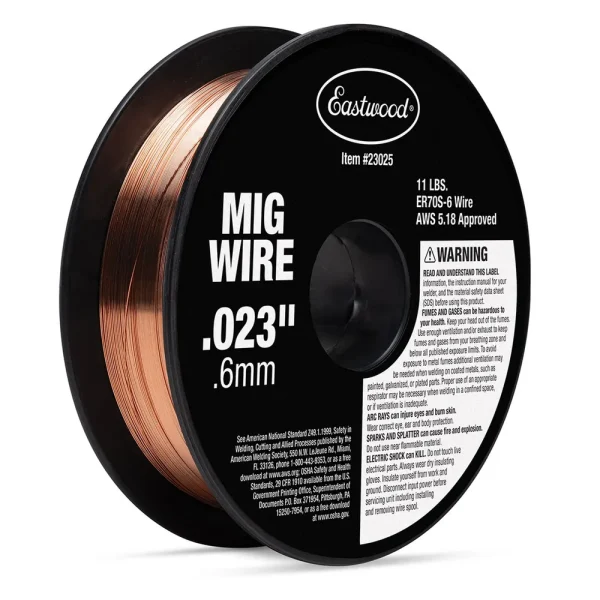 Eastwood Solid MIG Welding Wire (23022, 23025, 23026, 23027)