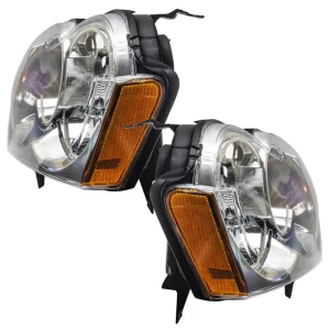 Oracle Lighting 2005-2007 Jeep Grand Cherokee Pre-Assembled LED Halo Headlights – (Non-HID) (8164-00 - view 2