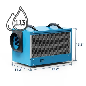 Alor Air Solutions Sentinel HD55 Basement Dehumidifier 70 Pints (Blue) (AA002PLZ9CR) - view 3