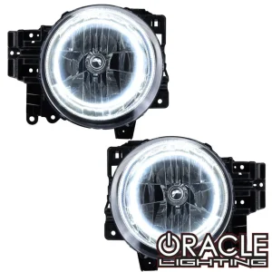 Oracle Lighting 2007-2014 Toyota FJ Cruiser Pre-Assembled LED Halo Headlights (7093-001, 7093-330, 7093-333, 7093-334...