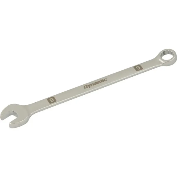 Dynamic Tools 9mm 12 Point Combination Wrench, Mirror Chrome Finish (D074109)