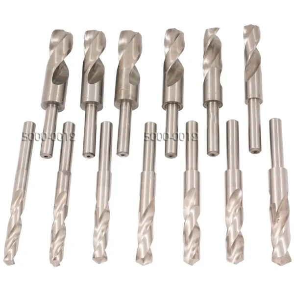 HHIP 13 PIECE COBALT SILVER & DEMMING DRILL SET WITH 1/2″ SHANK (5000-0012)