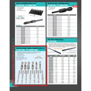 HHIP 13 PIECE COBALT SILVER & DEMMING DRILL SET WITH 1/2″ SHANK (5000-0012) - view 2
