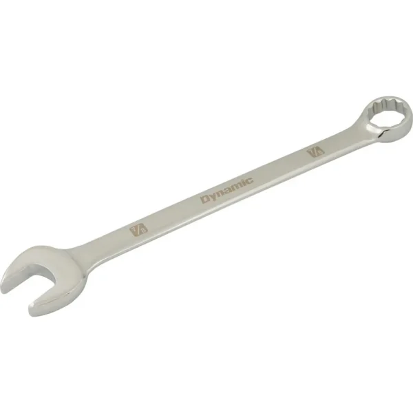Dynamic Tools 7/8″ 12 Point Combination Wrench, Mirror Chrome Finish (D074028)