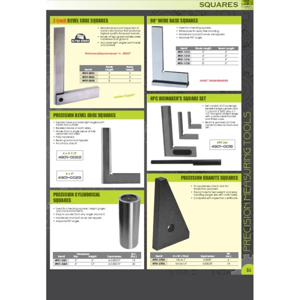 PRO-SERIES 3″ BLADE X 2-1/2″ BEAM SOLID SQUARE – USA MADE (4901-0591)