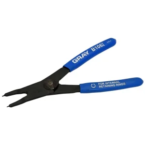 Gray Tools Snap Ring Industrial Internal Plier, 5-1/2″ Long, Straight .038 Fixed Tip (B106I) - view 3