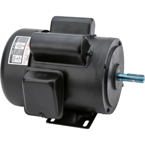 Grizzly Industrial Heavy-Duty Motor 1 HP Single-Phase TEFC 110V/220V (G2532, G2533)