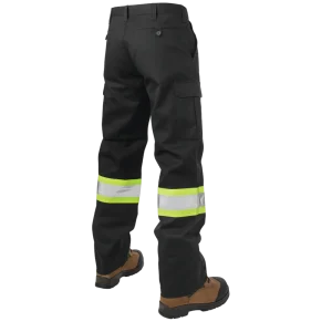 Tough Duck Men’s Relaxed Fit Twill Safety Cargo Utility Pant - view 2