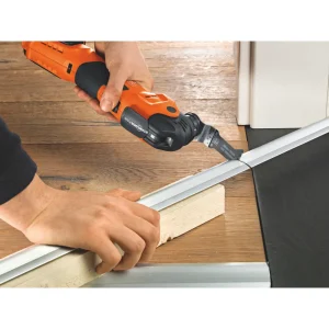 Fein Starlock E-Cut Blade 1-3/4×2-1/4″ Wood, Drywall, Plastic 3-Pack (63502223270) - view 3