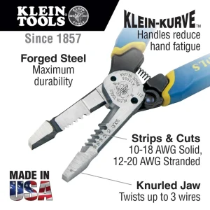 Klein Tools Heavy-Duty Wire Stripper 10-20 Awg (K12055) - view 2