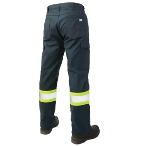 Tough Duck Men’s Relaxed Fit Flex Twill Safety Cargo Pants (SP030) - view 2