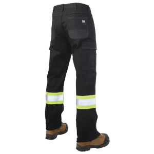 Tough Duck Men’s Relaxed Fit Flex Twill Safety Cargo Pants (SP030) - view 4