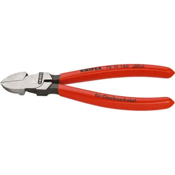 Knipex Diagonal Cutter for Fibre Optics 6.3″ (7251160)