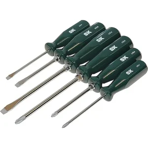 SK Tools 6 Piece Suregrip Automotive Screwdriver Set (86326)