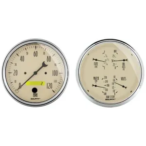 Auto Meter Antique Beige 5 Inch Gauge Set – 1803