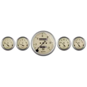 Auto Meter Antique Beige Gauge Set – 1808