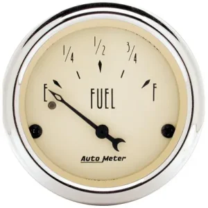 Auto Meter Antique Beige 2-1/16 Inch Fuel Level Gauge – 1818