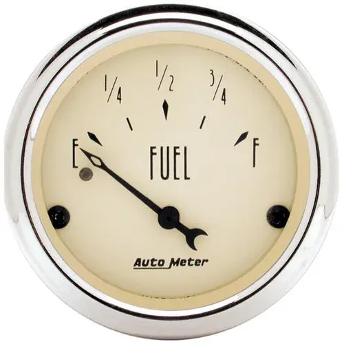 Auto Meter Antique Beige 2-1/16 Inch Fuel Level Gauge – 1818