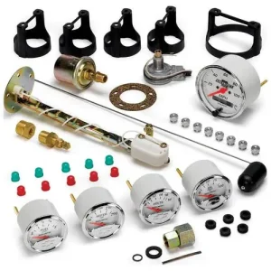 Auto Meter Arctic White Gauge Set – 1302-00408