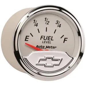 Auto Meter Arctic White 2-1/16 Inch Fuel Level Gauge – 1317-00408 - view 2