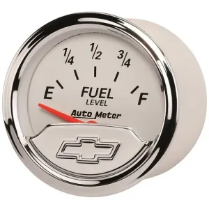 Auto Meter Arctic White 2-1/16 Inch Fuel Level Gauge – 1317-00408 - view 3