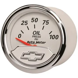 Auto Meter Arctic White 2-1/16 Inch Oil Pressure Gauge – 1327-00408 - view 3