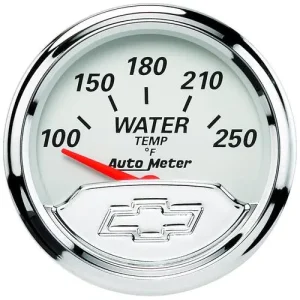 Auto Meter Arctic White 2-1/16 Inch Coolant Temperature Gauge – 1337-00408