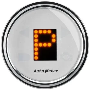 Auto Meter Arctic White 2-1/16 Inch A/T Shift Indicator – 1360 - view 2