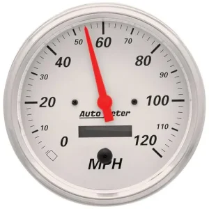 Auto Meter Arctic White 5 Inch Speedometer Gauge – 1389