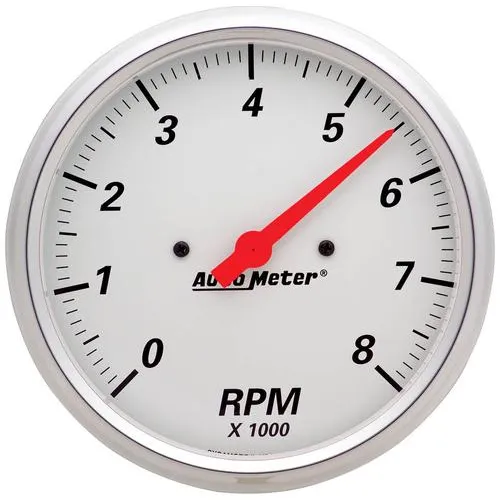 Auto Meter Arctic White 5 Inch Tachometer Gauge – 1399