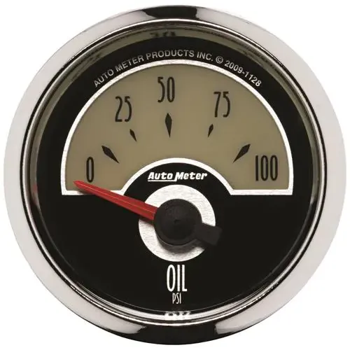 Auto Meter Cruiser 2-1/16 Inch Oil Pressure Gauge – 1128