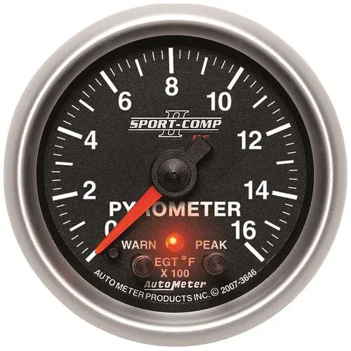 Auto Meter Cruiser 2-1/16 Inch Boost/Pyrometer Gauge – 3646