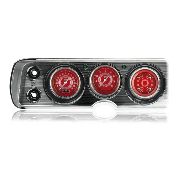 Classic Instruments 1964-65 Chevelle Package V8 Red Steelie CV64V8RS