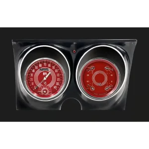 Classic Instruments V8 Red Steelie 1967-68 Camaro Package CAM67V8RS