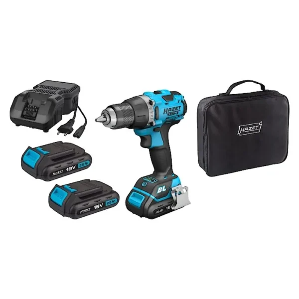 Hazet 18V Cordless Drill Kit 9230-2/4