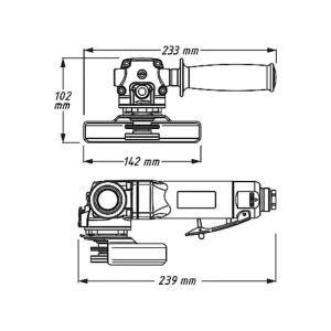 Hazet Right-Angle Grinder 9033N-7 - view 3