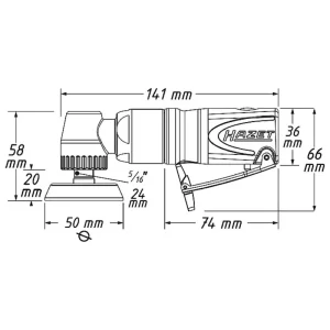 Hazet Mini Polisher 9033M-9 - view 3