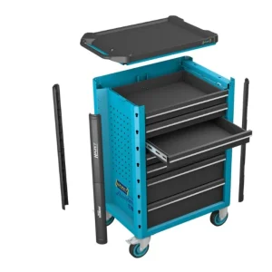 Hazet 7 Drawer Tool Trolley 179N-7 - view 3