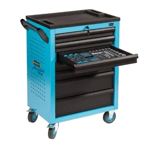 Hazet 7 Drawer Tool Trolley 178N-7 - view 3